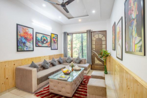 Alaya Stays Vihaan Haze 2 BHK Apartment with Hill View